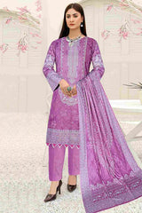 MOON MIST BY ZARA ALI 3PC LINEN