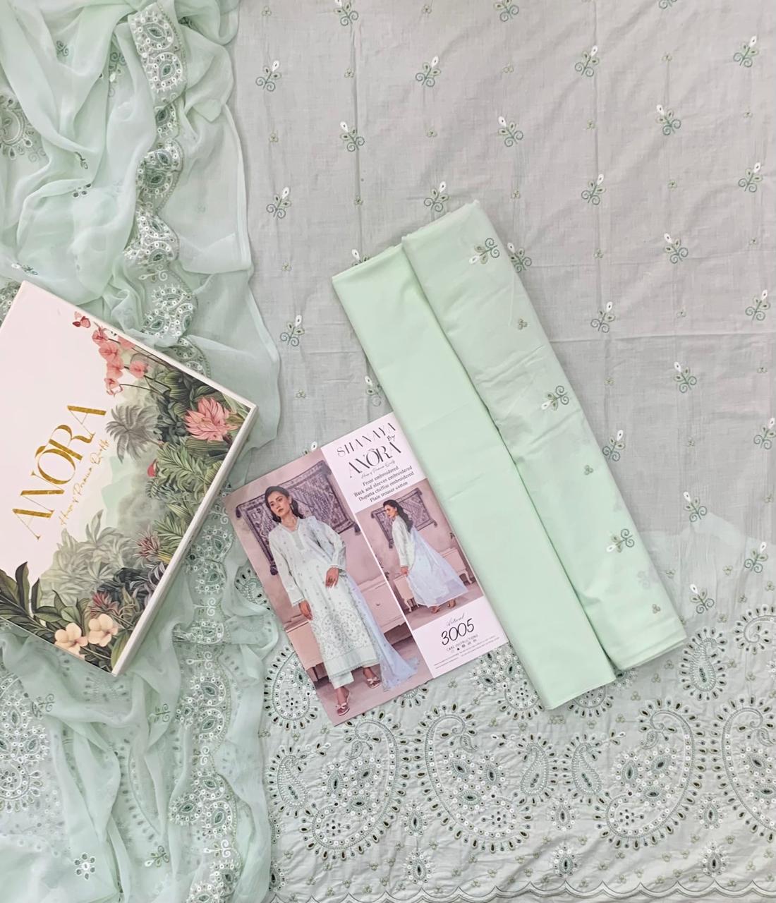 ANORA SHANAYA EMB Lawn 3pc