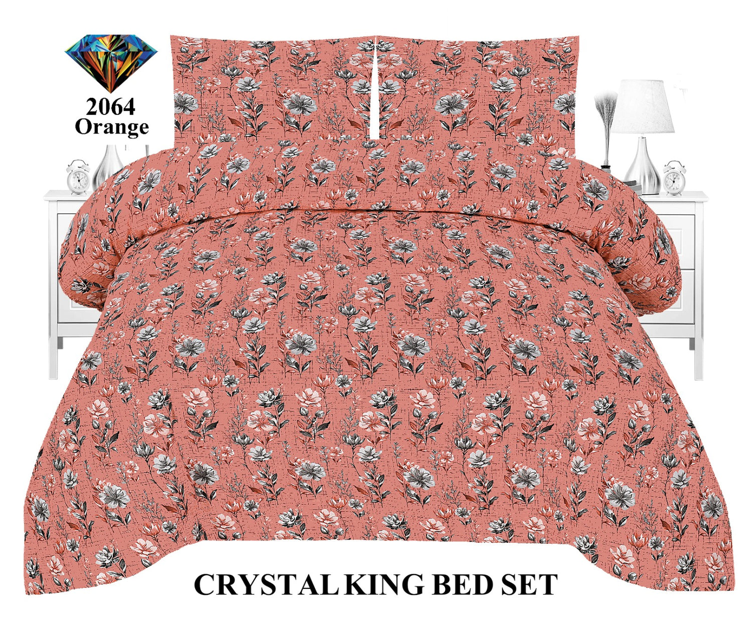 DIGITAL PRINTED BED SHEETS STITCHED
