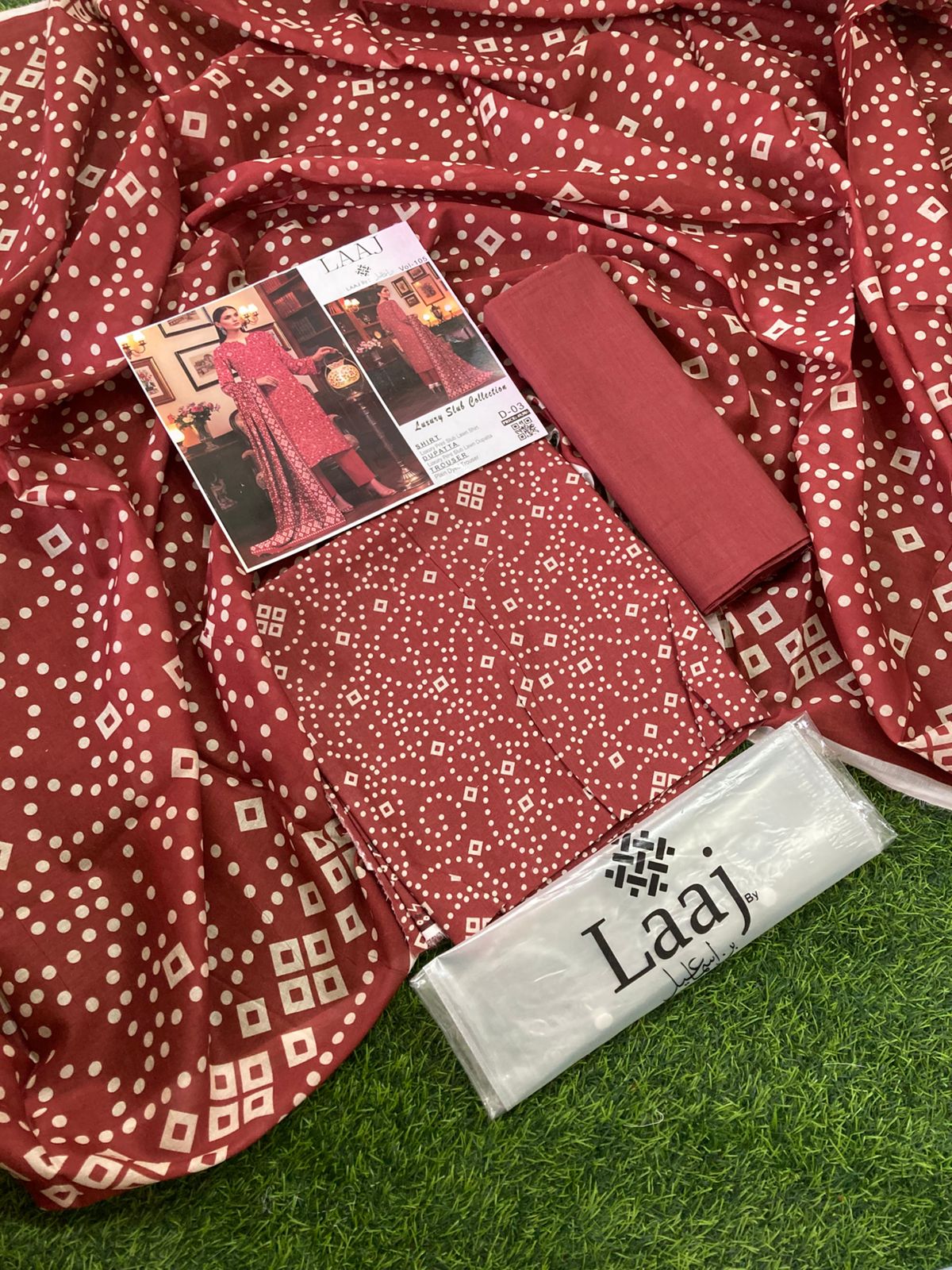LAAJ LAWN 3pc VOL-105