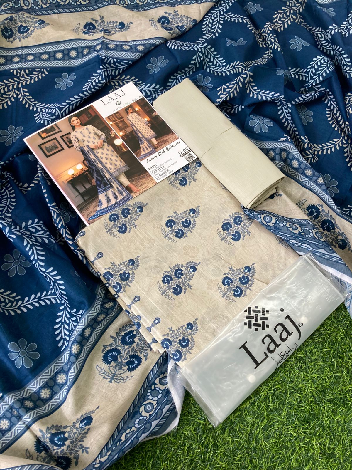 LAAJ LAWN 3pc VOL-105