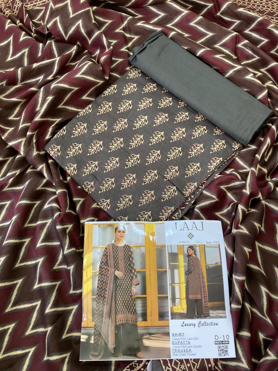 LAAJ LAWN 3pc VOL-103