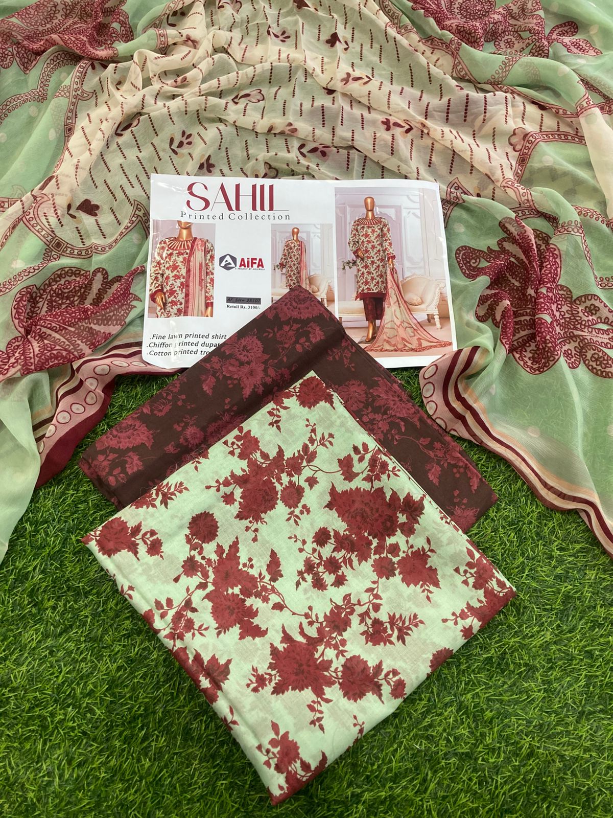 AiFA SAHIL Lawn 3pc