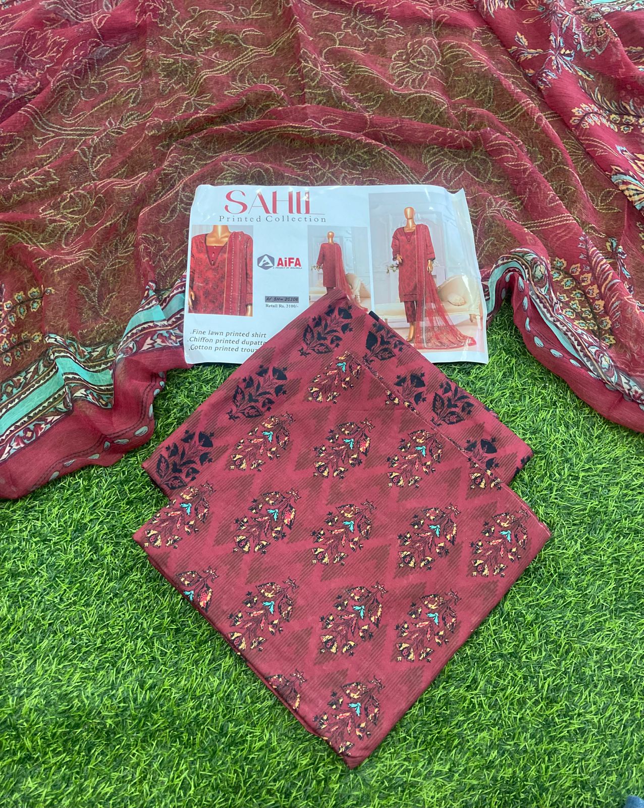 AiFA SAHIL Lawn 3pc