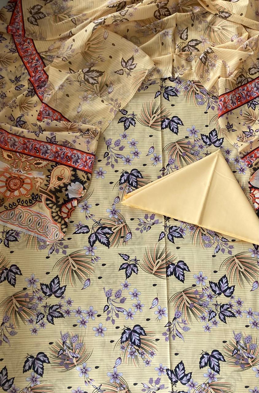 MEENONNE  DIGITAL PRINTED LAWN BY PAREETY ROPE