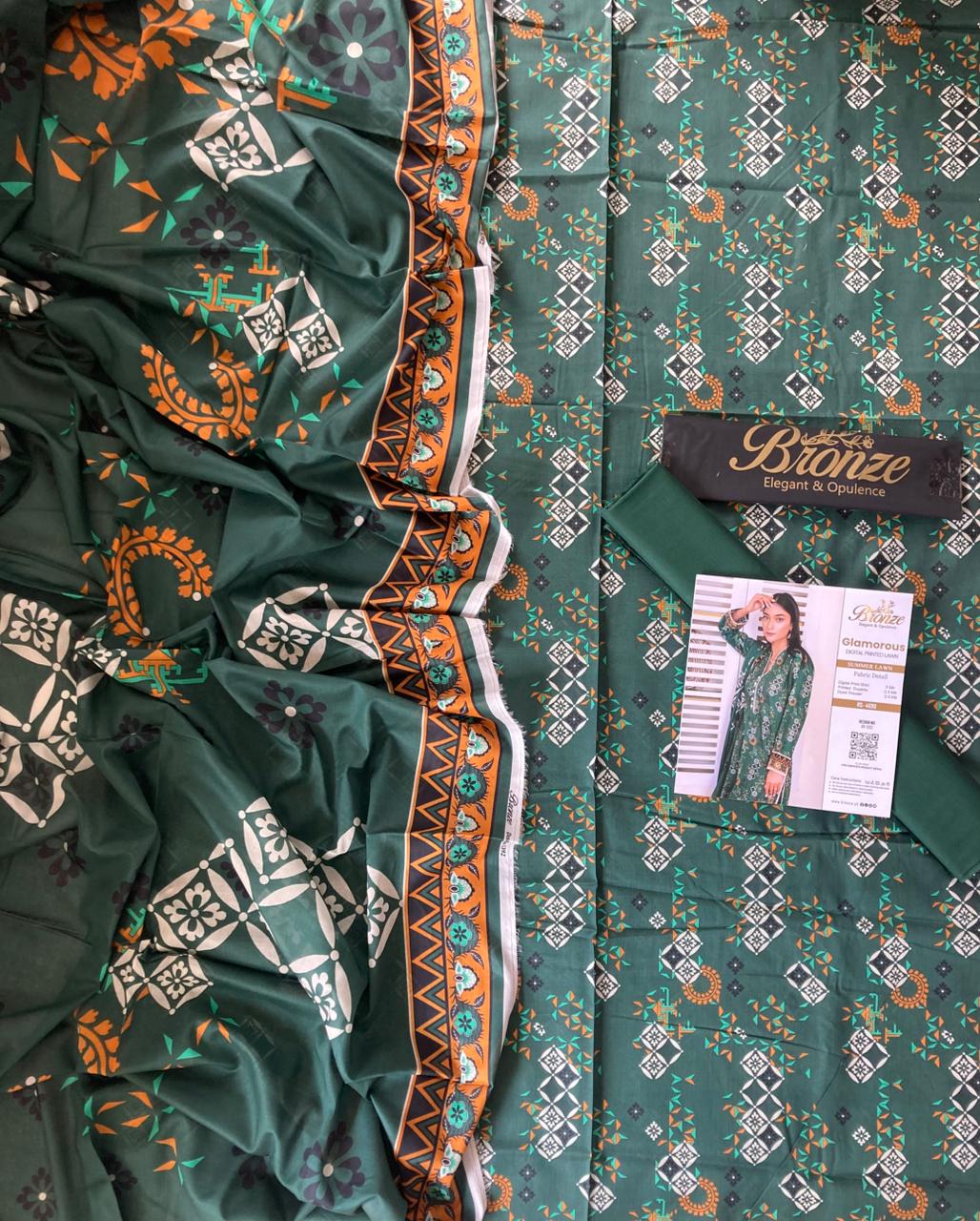 BRONZE GLAMOURS DIGITAL PRINTED LAWN COLLECTION 2026