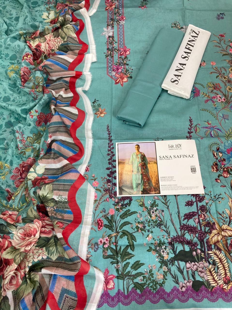 SANA SAFINAZ FAIR LADY LAWN 3PC