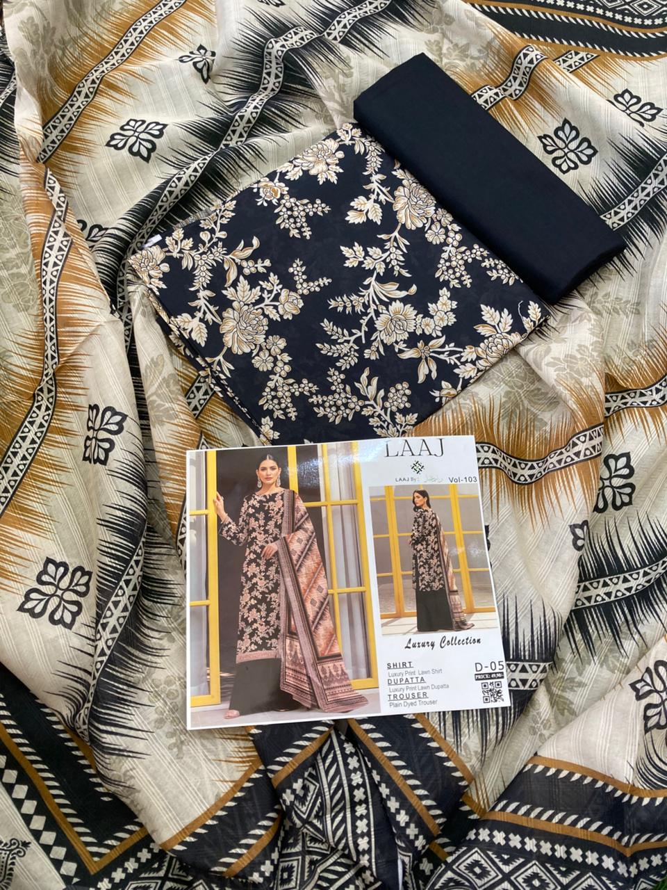 LAAJ LAWN 3pc VOL-103
